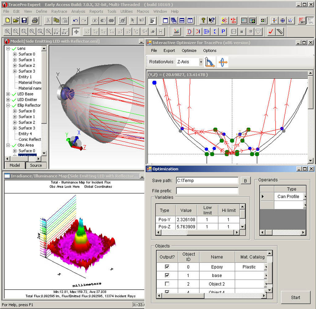 Lambda Research Corp. Releases TracePro 7.0, Optomechanical Design